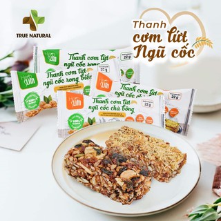 Thanh cơm lứt ngũ cốc, Chà bông Herbslim (220g)