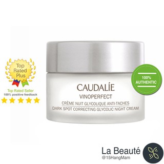 Kem Dưỡng Trắng Sáng Căng Mịn Da Ban Đêm - Caudalie Creme Nuit Glycolique Anti-Taches 50ml