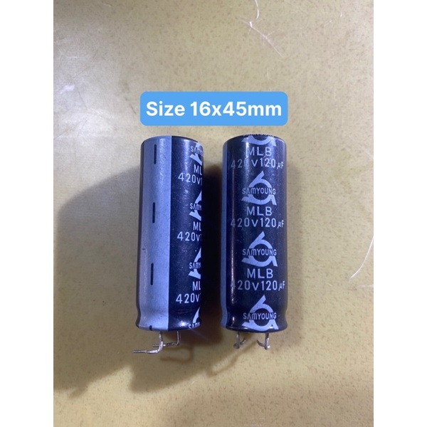 Tụ 60uf 68uf 82uf 100uf 120uf 400v 420v 450v 500v hàng mới chính hãng chất lượng cao