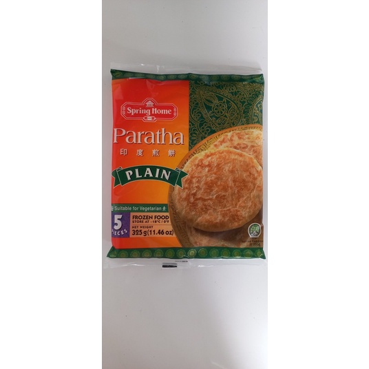 Bánh Roti paratha Plain Ấn Độ - vị Truyền thống gói 325g