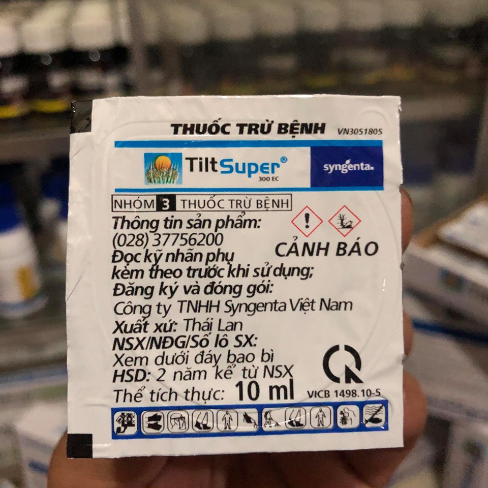 Thuốc trừ nấm bệnh Tilt Super 300EC cho các loại cây trồng