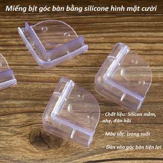 Miếng bịt góc bàn mặt cười tiện lợi