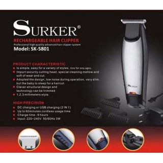 Tông Đơ Cạo Viền SURKER 5801