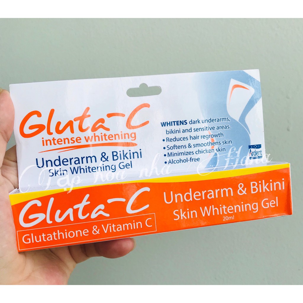 Gel Gluta-C giúp mờ thâm và trắng vùng Bikini, nác