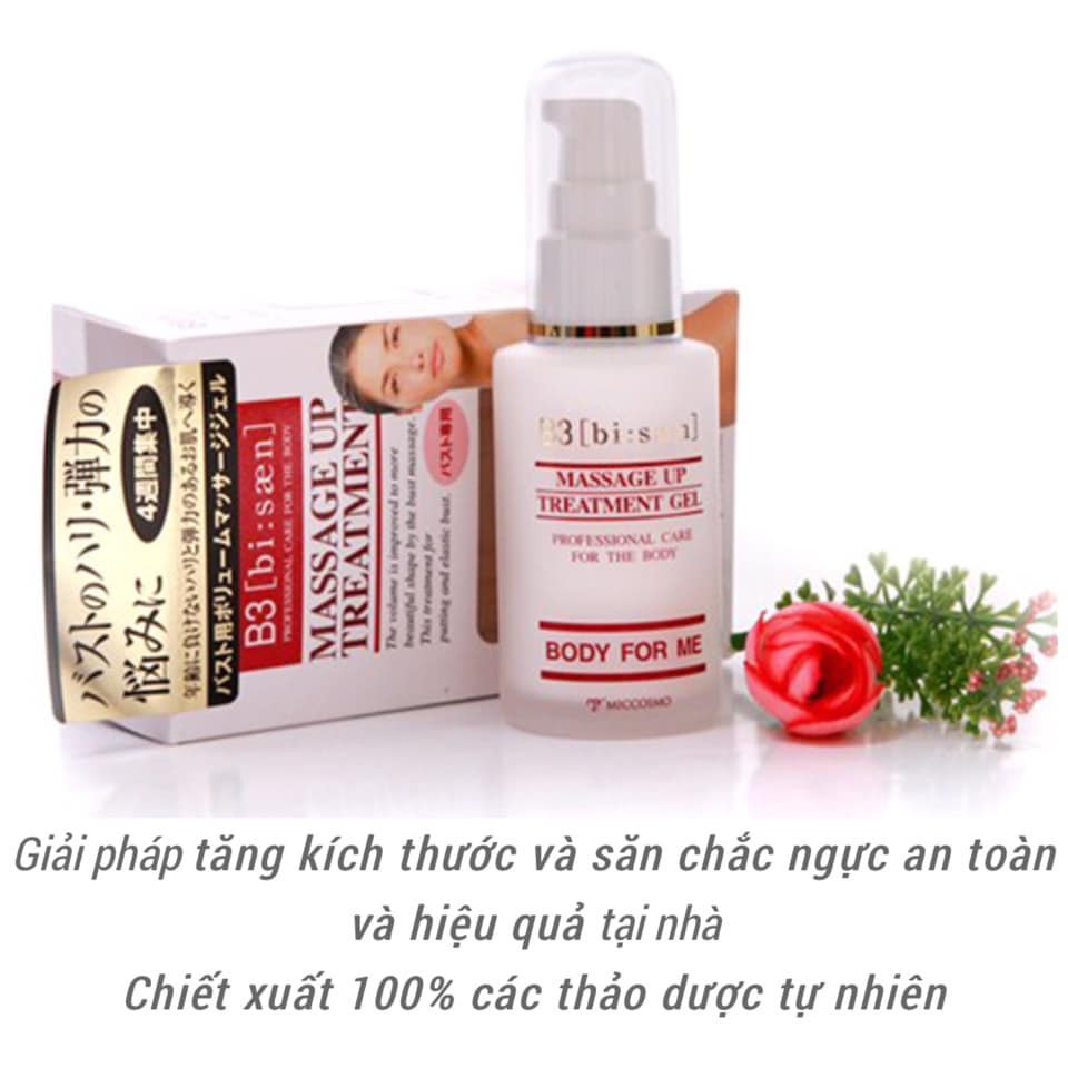 Gel massage NỞ NGỰC, Căng, Săn Chắc Ngực B3 Massage Up Treatment chính hãng Nhật Bản ,