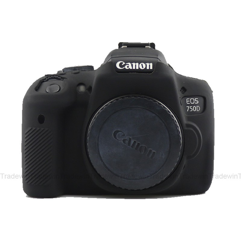 Ốp silicone mềm bảo vệ cho camera Canon Eos 750d