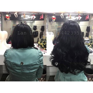 Tóc Giả Kẹp Chữ U Cao Cấp Mã 30