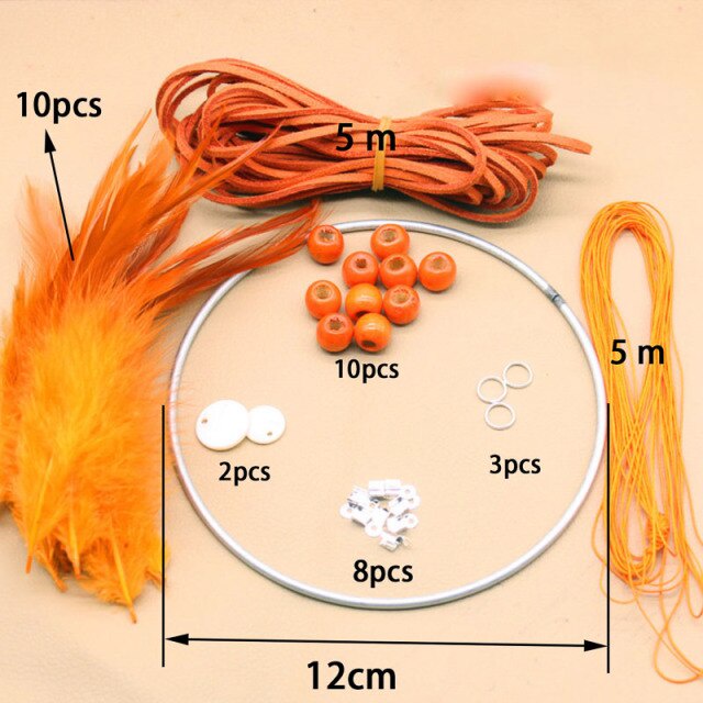 Vòng tròn sắt làm dreamcatcher size 4-5-6-7-8-9-10-12-15cm