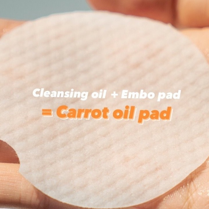 Pad Dầu Tẩy Trang Cà Rốt Sạch Sâu, Dịu Nhẹ Cho Da Nhạy Cảm Neogen Dermalogy Carrot Deep Clear Oil Pad 60 Miếng