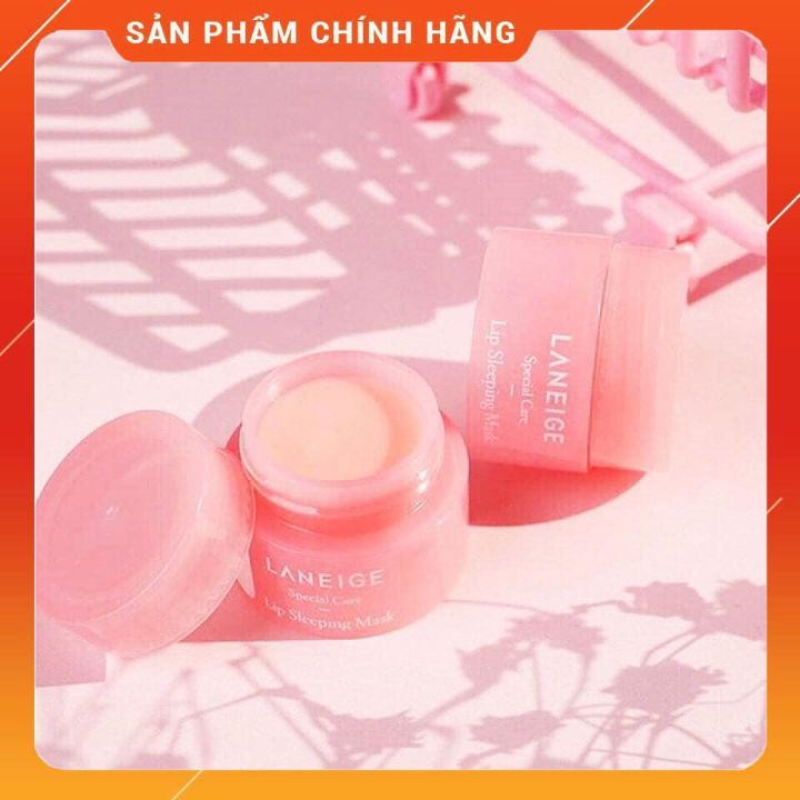 Mặt nạ ủ môi Laneige Mini chính hãng Hàn Quốc 𝐍𝐄𝐖 son ủ dưỡng môi, mặt nạ môi hộp 3 gam