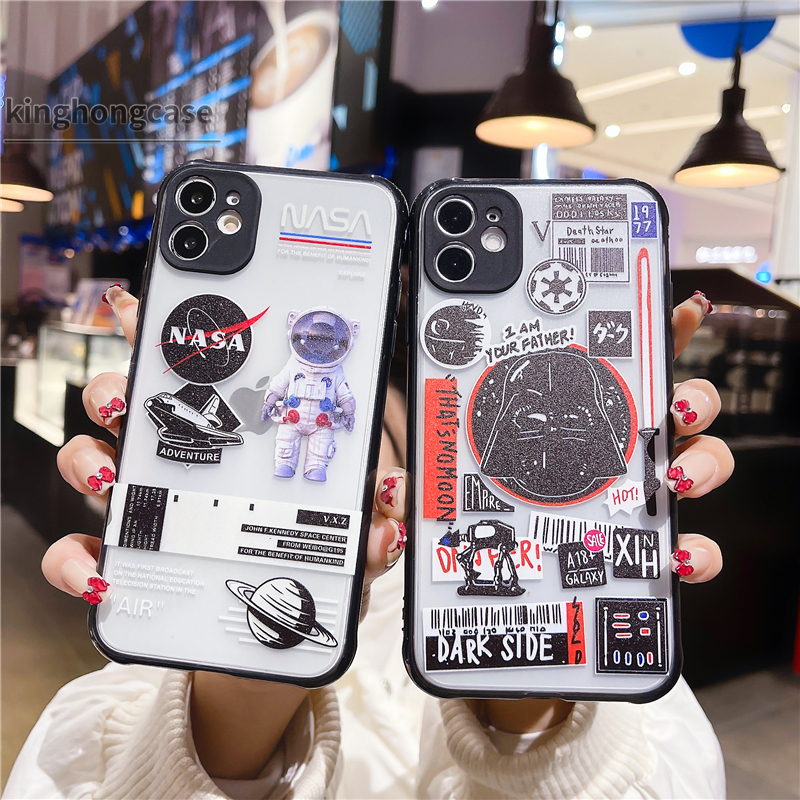 Ốp Lưng Họa Tiết Phi Hành Gia Cho Xiaomi Redmi Note 9 8 7 7 Pro 7s Redmi 9 9c Nfc 8 8a Pro 8a