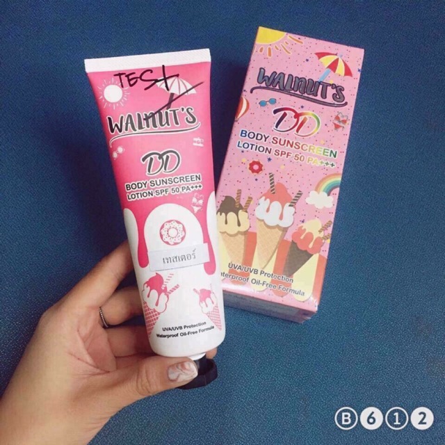 Kem chống nắng make up body wannuts