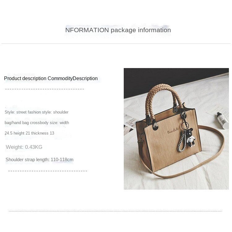 Túi đeo chéo sức chứa lớn phong cách Hàn Quốc chất lượng cao thời trang cho nữ