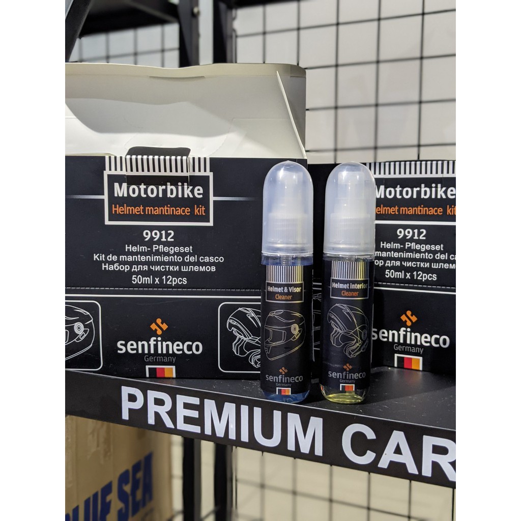 Bộ kit vệ sinh nón bảo hiểm SENFINECO 9912