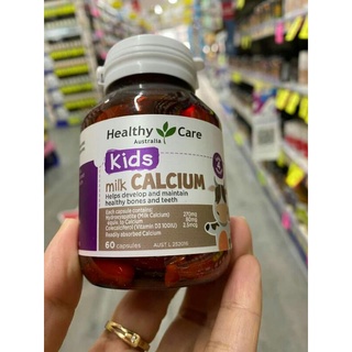 (Mẫu mới) Milk Calcium Healthy Care 60v Úc cho bé