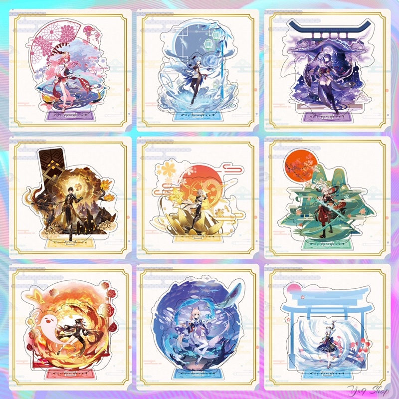 Tượng Acrylic Standee Genshin Impact