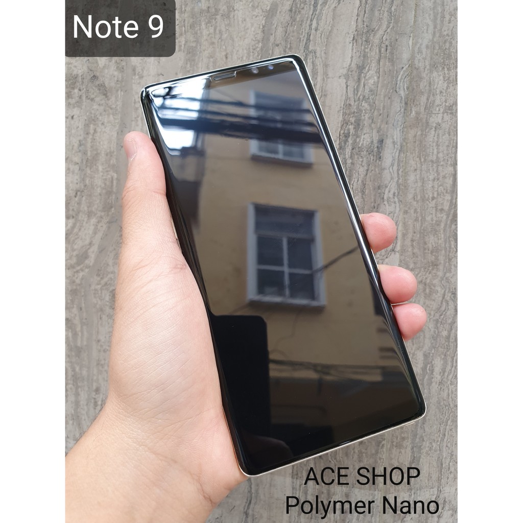 Dán Note 9 dạng cường lực dẻo Polymer Nano