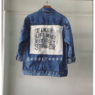 Áo khoác jeans nữ