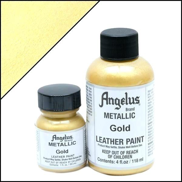 [phát minh] Màu Angelus Metalic Leather Paint vẽ trên chất liệu da, vải 30ml