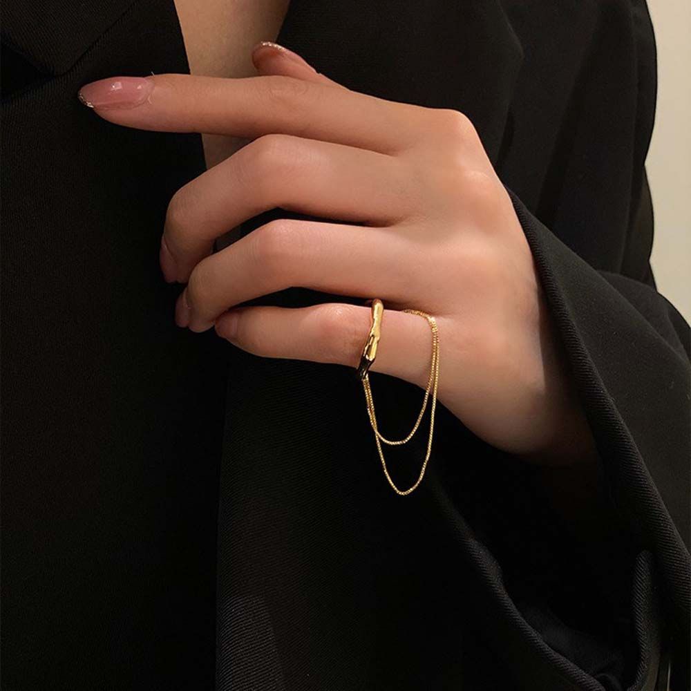 Set 4 bông tai phong cách hip hop thời trang Hàn Quốc