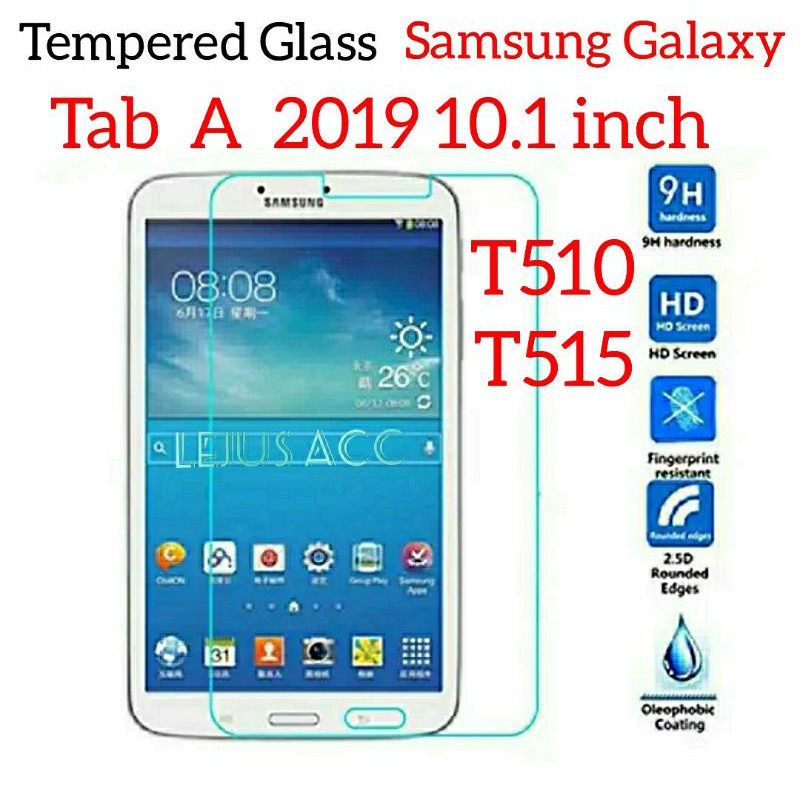 Kính Cường Lực 9h 0.3mm 2.5d Cho Samsung Galaxy Tab A 2019 10.1 Inch T510 T515