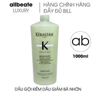 Dầu gội giảm bã nhờn cho da đầu dầu Kerastase bain divalent shampoo 1000ml