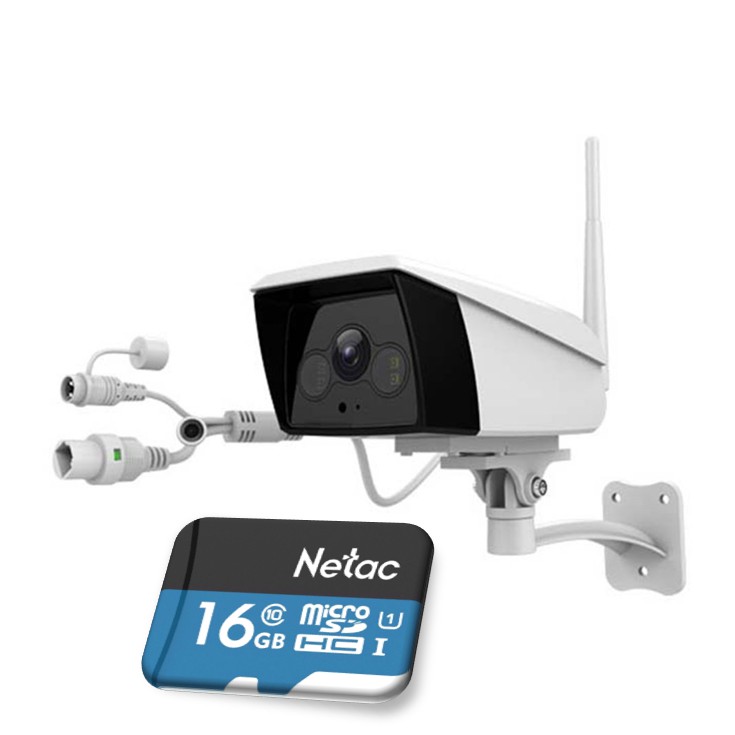 Camera IP Ebit cam EB03, 2.0MP, Ngoài trời, Hồng ngoại 40m