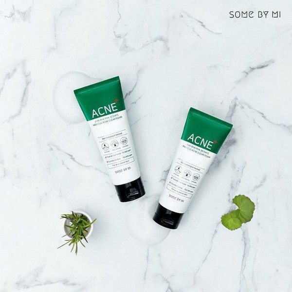Sữa Rửa Mặt Some By Mi AHA-BHA-PHA 30 Day Miracle Acne Clear Foam|CHÍNH HÃNG| | BigBuy360 - bigbuy360.vn