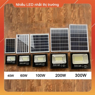 Đèn pha năng lượng mặt trời 40w 60w 100w 200w 300w 500w 1000w