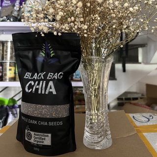 Hạt Chia Đen Hữu Cơ Úc (Gói 500g)
