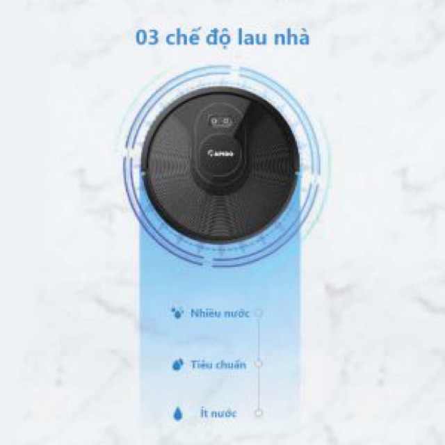 Robot hút bụi và lau nhà RR6 RAPIDO chính hãng