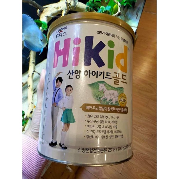 Sữa bột Hikid dê 700gr