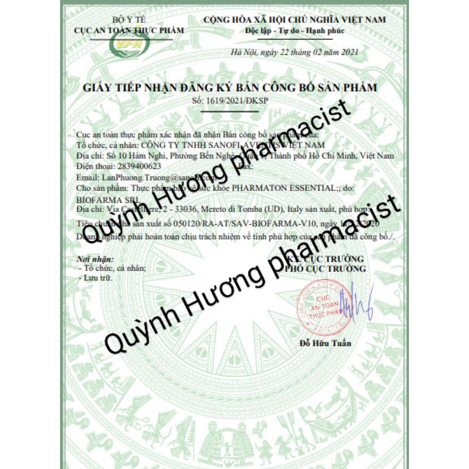 Viên uống PHARMATON Energy và PHARMATON Essential lọ  viên giúp tăng cường sức khỏe