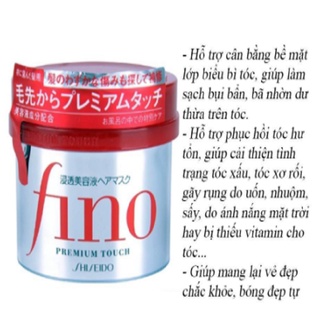 [Hàng Nhật Nội Địa]KEM Ủ TÓC FINO NHẬT BẢN