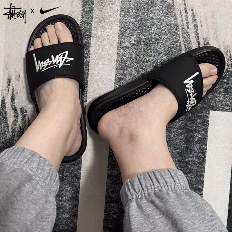 Dép Thể Thao Stussy 100% Benassi Chính Hãng Thời Trang Cho Nam Giới DC5239-CW2787
