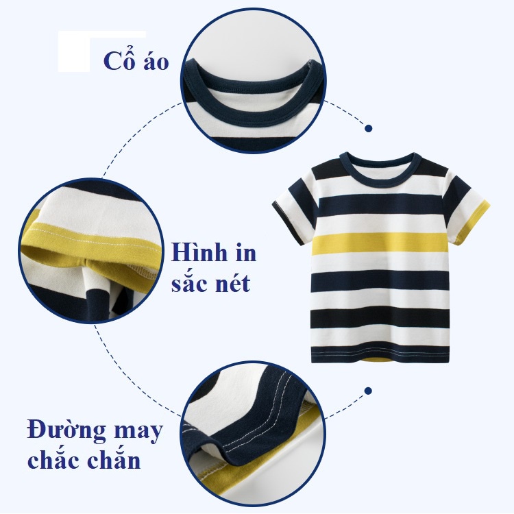 Áo thun bé trai 27kids hàn quốc xuất xịn thời trang trẻ em mùa hè - Hãng 27kids