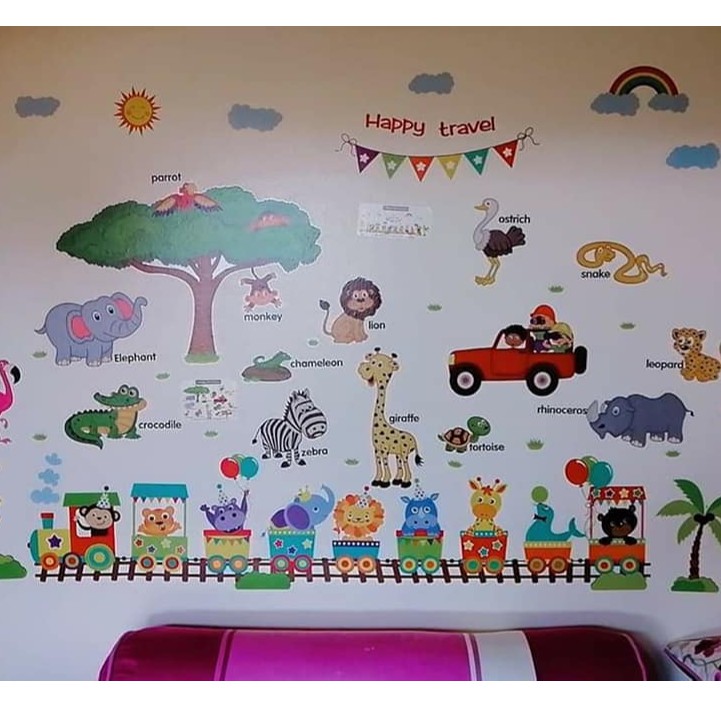 Combo Tranh dán tường cho bé -