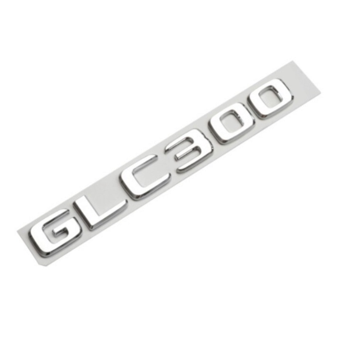 [GIÁ SỐC - HÀNG CHÍNH HÃNG] Sản phẩm  Decal tem chữ GLC300, GLC250, GLC200 dán đuôi xe hơi, ô tô