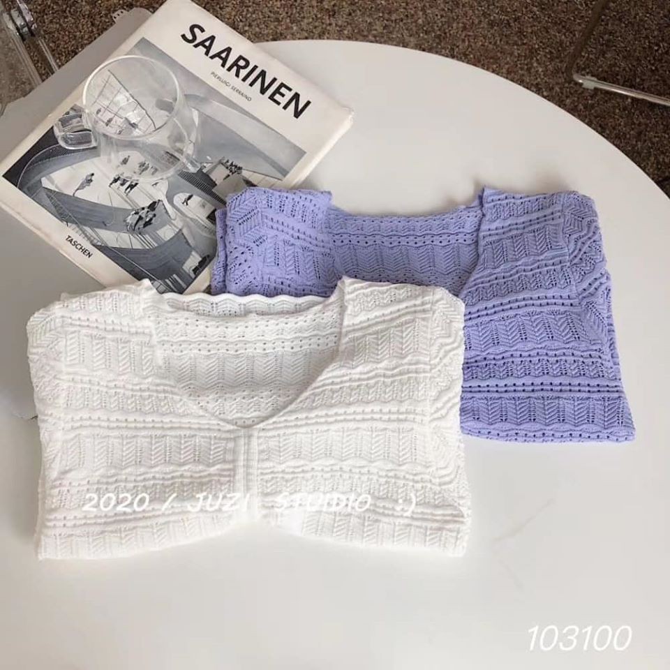 Áo croptop rút dây, có màu TÍM hottrend