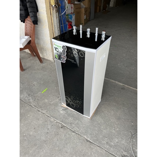 Máy lọc nước Kangaroo Hydrogen 10 cấp lọc 2 vòi KG100HK kg10a4 3 chế độ nước nóng lạnh nguội