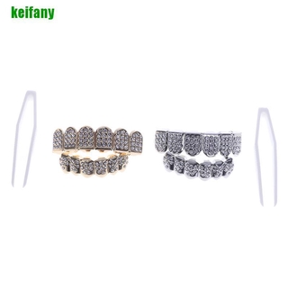 Nắp Đậy Răng Đính Kim Cương Giả 6 Răng Phong Cách Hip Hop