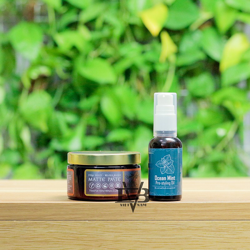 [CHÍNH HÃNG] Sáp vuốt tóc Oasis Clay Grizzly Limited 113g Templeton Tonics + Tặng Pre Styling Oil Ocean Mint 30ml V2