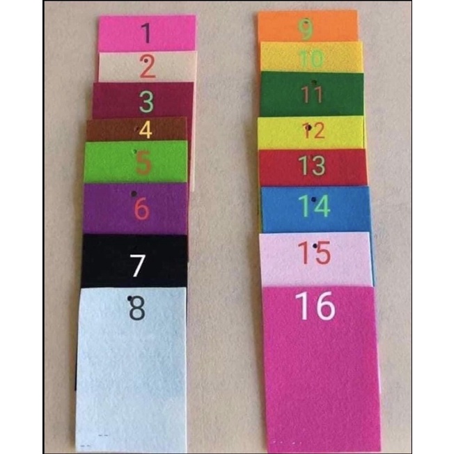 Vải nỉ cứng 90cm x90 cm, hàng loại 1 trang trí mầm non đồ handmade làm đồ chơi  trẻ em