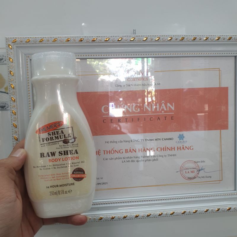 (Mini size 50ml) Sữa dưỡng thể giữ ẩm Bơ hạt mỡ Palmer's Shea Formula 50ml