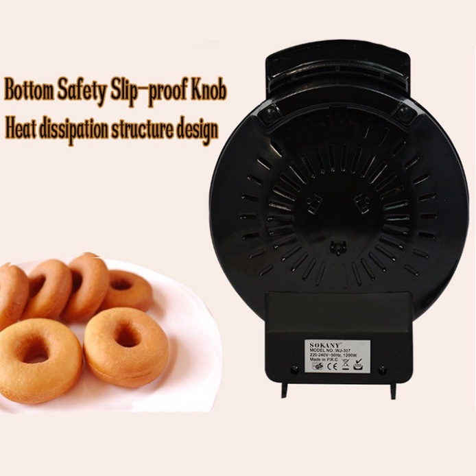 Máy làm bánh Donut 7 cái cao cấp Sokany