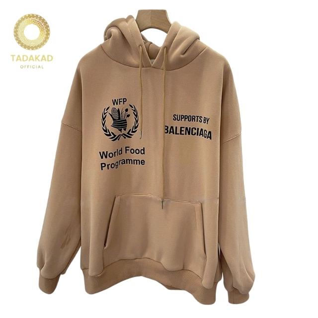 Áo Khoác Nỉ Hoodie Nữ WFP BALENCIAGA Có Mũ Form Dài Rộng, Cao Cấp, Hàng Chất, Thời Trang Hàn Quốc Mới 2021-TADAKAD Shop | BigBuy360 - bigbuy360.vn