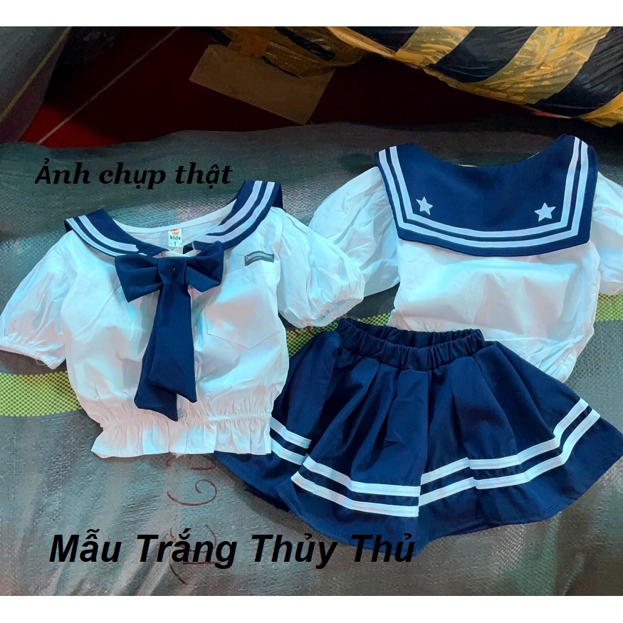 Set váy Vest bé gái hồng Áo và Chân váy xếp ly liền quần chip size 15-30kg (áo kèm phụ kiện)XHN689