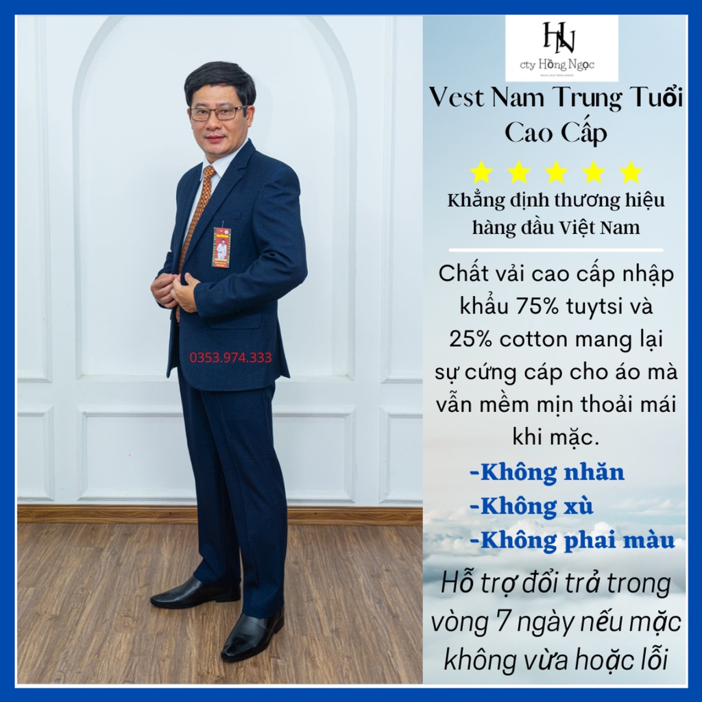 Vest trung niên cao cấp,vest trung niên xuất khẩu 2021 | BigBuy360 - bigbuy360.vn