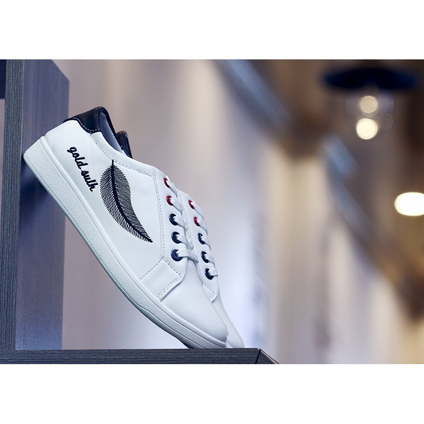 FREESHIP ĐƠN (99K) Giày sneaker nam trắng trẻ trung năng động
