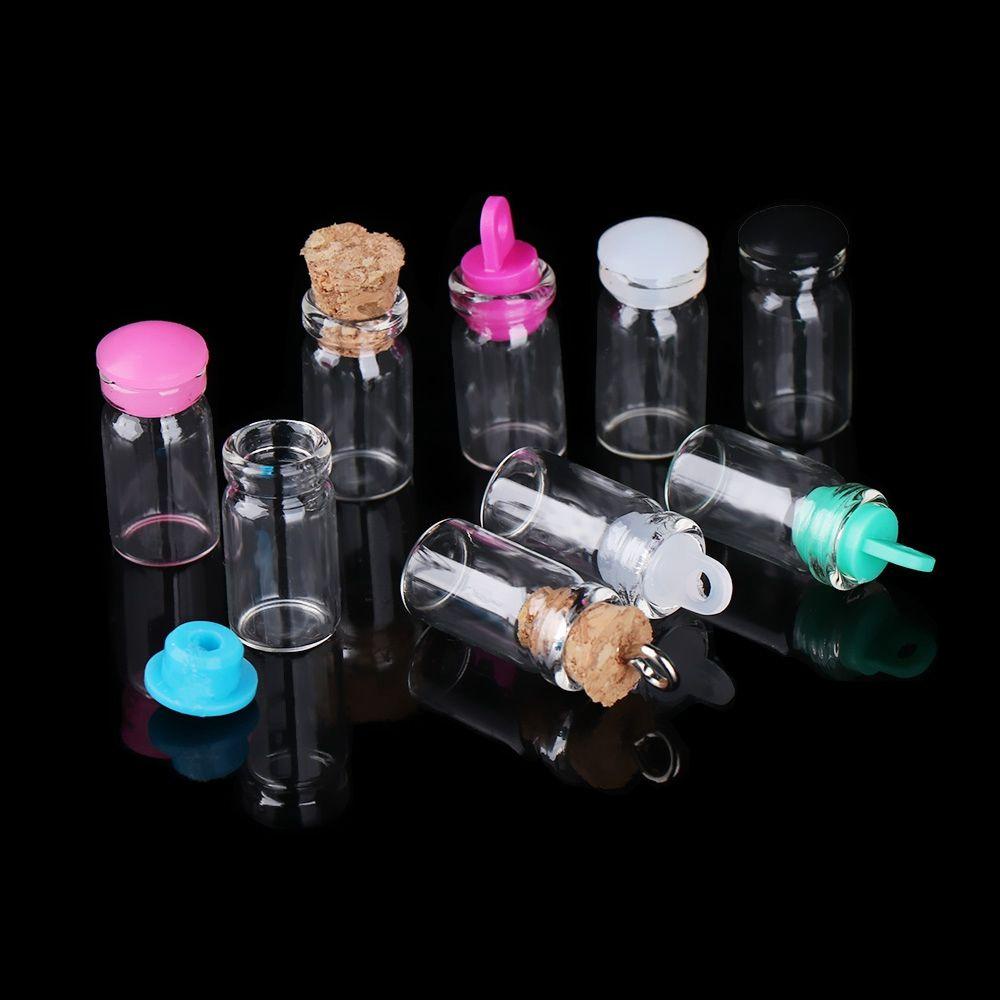 Bộ 5 / 10 Lọ Điều Ước Mini Màu Cầu Vồng DIY